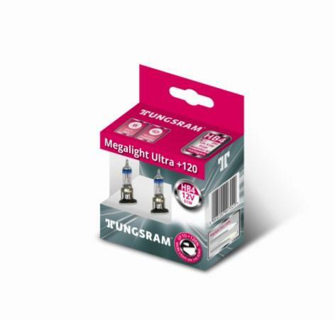 Tungsram Megalight Ultra HB4 +120%Light Car Headlight Bulbs (Twin pack) - Bild 1 von 2