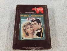 Grease- Original Movie Soundtrack 8-Track Tape. Splice-Tested.