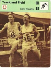 1977-79 Sportscaster Card, #70.18 Track, Chris Brasher