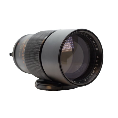 Minolta MC Tele Rokkor-QF 1:3.5 f=200mm Lens From JAPAN with Case