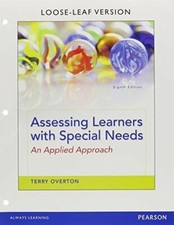 Assessing Learners with Special Needs : An Applied Approach, Enhanced Pearson ET