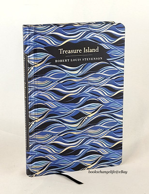 TREASURE ISLAND by Robert L Stevenson Deluxe Compact (7''x5'') Gilded Pages *New*