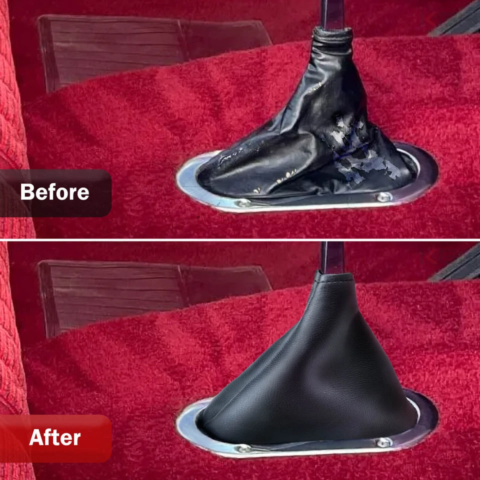 Fits 1984-1993 Dodge W150 W250 W350 Shifter Shift Boot Replacement Cover Black Foto 3 de 4