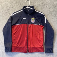 Puma track jacket FOOTBALL SOCCER sz M 8-10 Boy Deportivo / 35-96