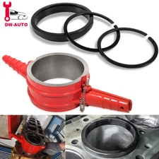 7040 Piston Ring Compressor Tool, Adapter & Anti-Polishing Ring For Cummins ISX
