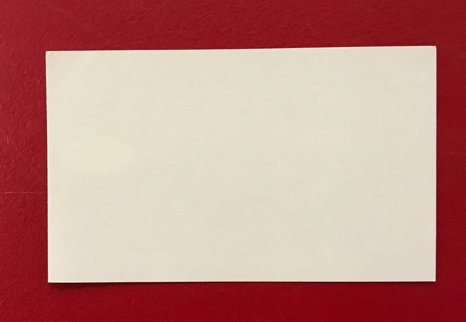 George Blanda Signed "1986" Index Card JSA Certified NFL Oakland Raiders HOF! - Image 3 of 4