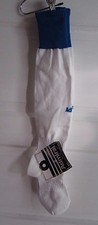 Vintage NOS 70s Admiral Knee High Roll Cuff Soccer Socks Adult Mens 10-13 White