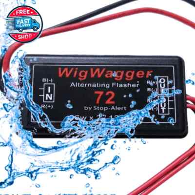 Wigwagger 72 Electronic Wig Wag Alternating Flasher Relay - Waterpro