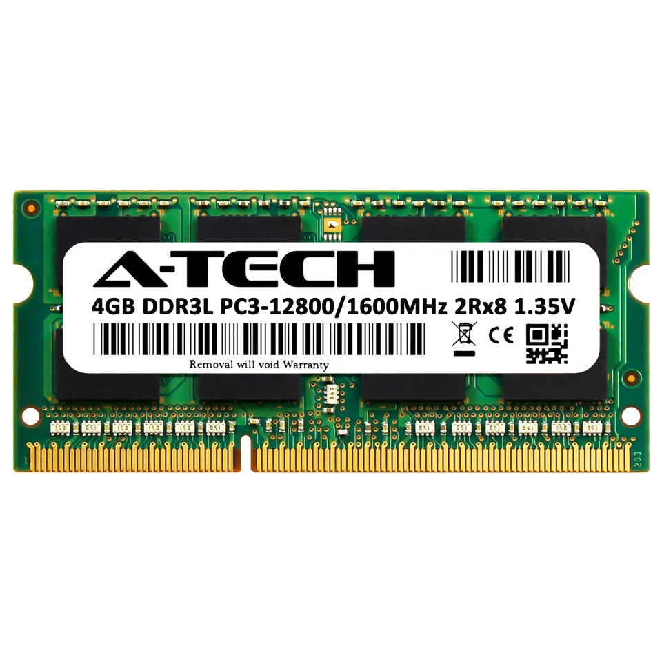 4GB DDR3-1600 SODIMM Samsung M471B5273CH0-YK0 Equivalent Laptop Memory RAM - Image 2 of 2