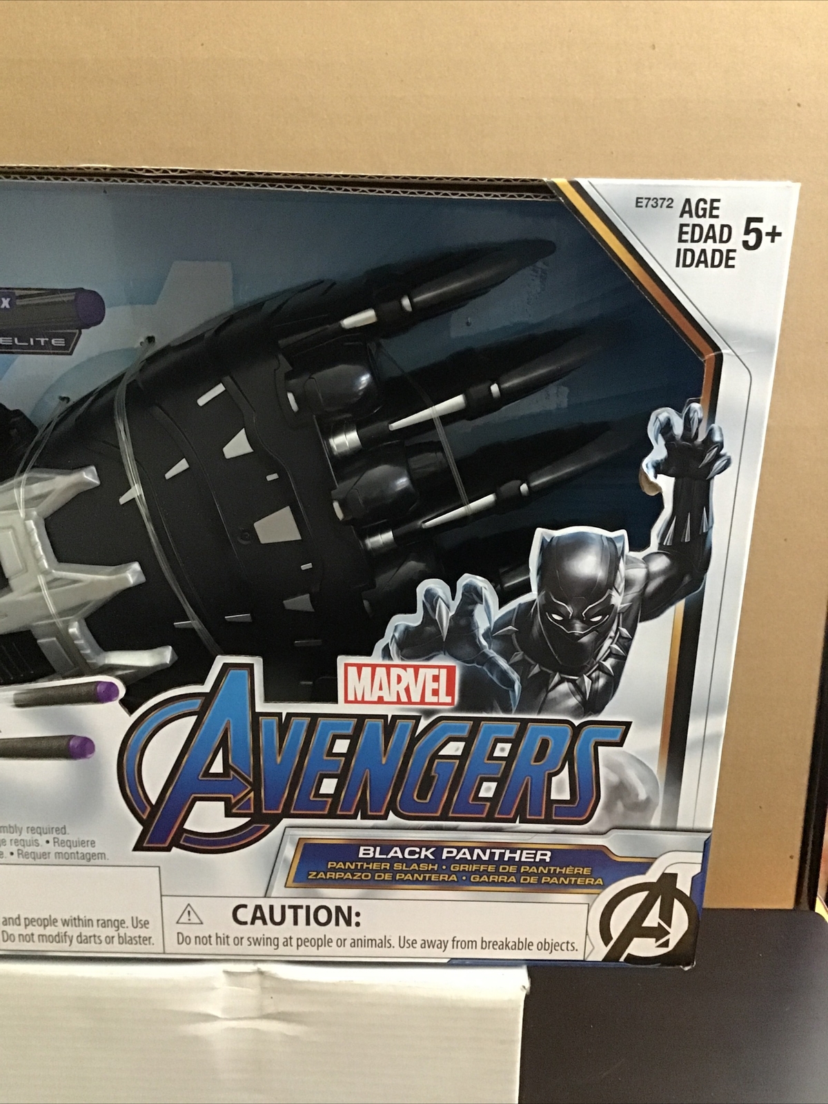 NERF Power Moves Marvel Avengers Black 