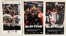 3 Blättche Eintracht Frankfurt vs Bayer 04 Leverkusen Saison 22/23 23/24 24/25