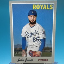 Jake Junis 2019 Topps Heritage Kansas City Royals #16  C127