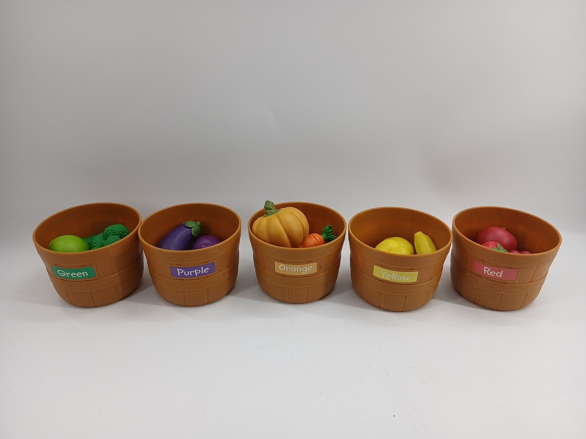 Learning Resources Farmer's Market Color Sorting Set Fruit