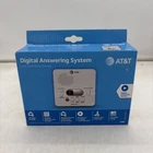 AT&T 1740 Digital Answering System With Time and Day Stamp - White