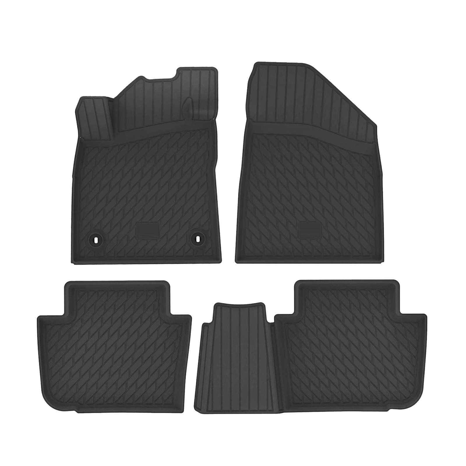 Tapis de sol caoutchouc 3D MG4 EV bords hauts anti-saleté imperméable
