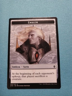 Emblem - Sorin - #013/013 Khans of Tarkir KTK Magic MTG Regular