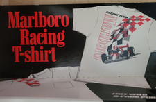 Vintage 90s Marlboro F1 Racing Cigarettes Promo RARE SEALED XL Pocket T Shirt