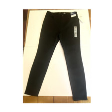 Old Navy Girls Rockstar Super Skinny High-Rise Jeans Black Size 12