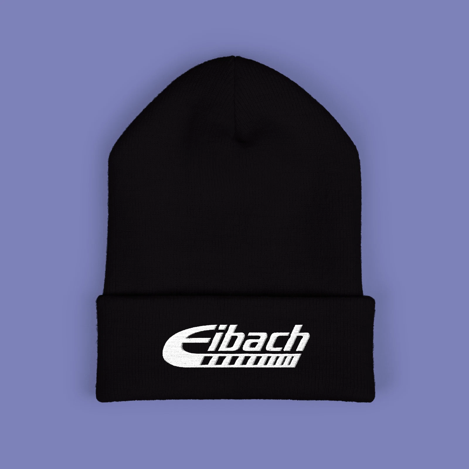 Eibach Springs Racing Classic Winter Black Beanie Hat Size Adult
