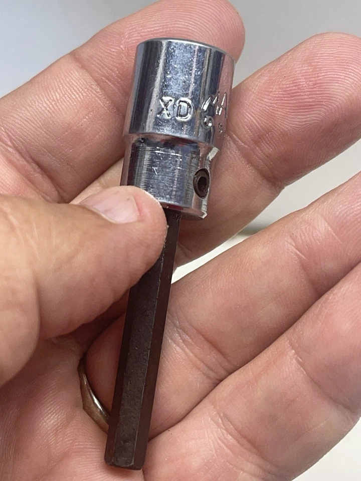 MAC TOOLS 3/8" DRIVE 6MM METRIC HEX ALLEN BIT SOCKET DRIVER  MADE IN USA XD6mm - Image 3 of 4