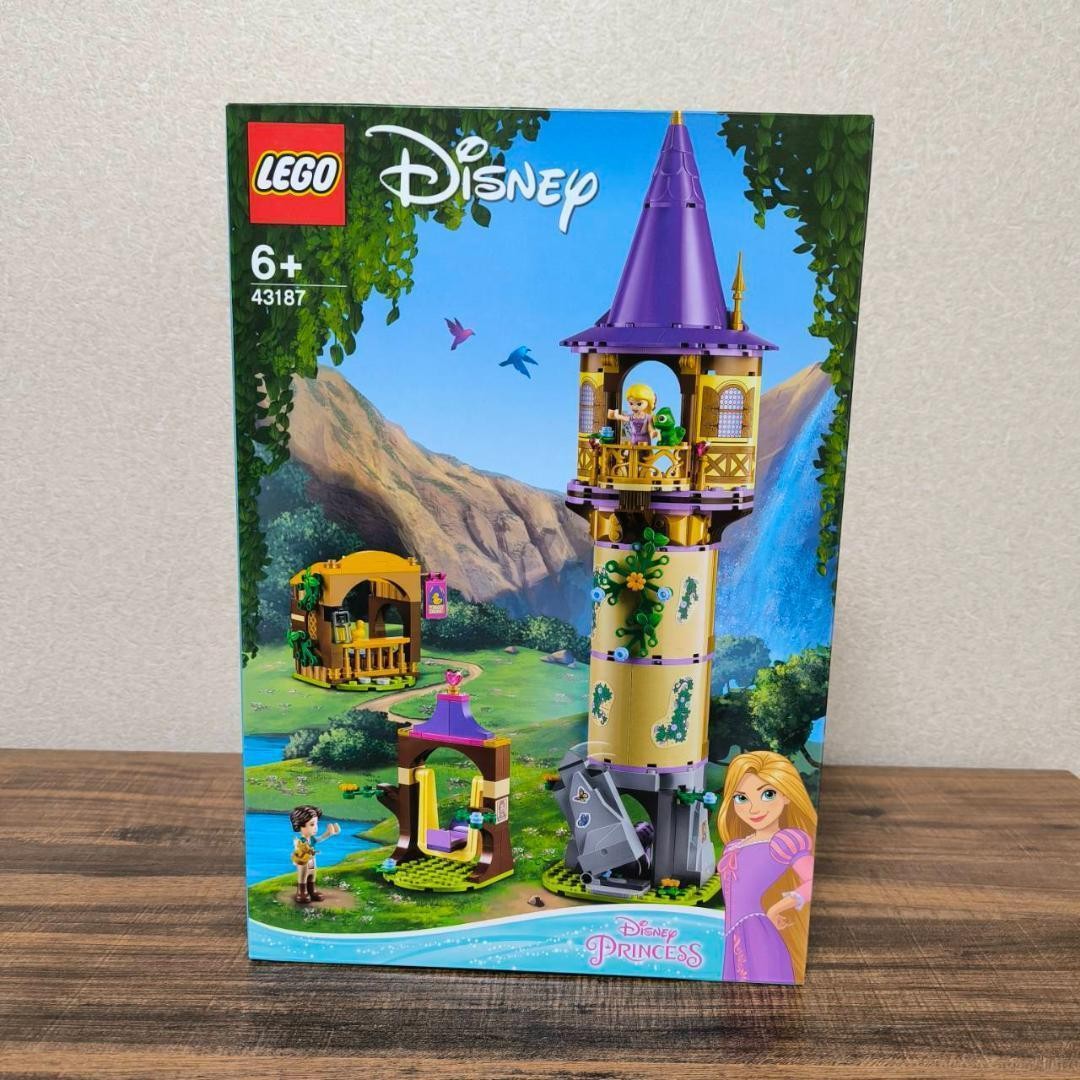 LEGO 43187 Disney Princess Rapunzel’s Tower Buildable Castle Construction Toy