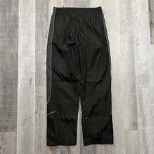 Vintage Apex Navy Blue Windbreaker Pants w/ Zipper Pockets Medium