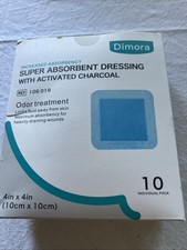 Dimora Upgrade Super Absorbent Dressing with Activated Charcoal, Odor Treatment