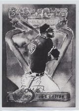 2024 Topps Spotlight By Andy Friedman Grayscale Filter 23/49 Joe Carter #23 0z17