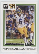 2021 Panini Chronicles Draft Picks Donruss Retro Green Terrace Marshall Jr 1s8