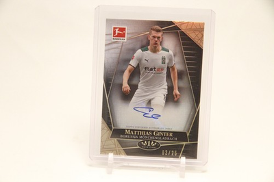 #ad MATTHIAS GINTER 2021 22 BUNDESLIGA TIER ONE THE WALL AUTO MONCHENGLADBACH #d 25 $12.99