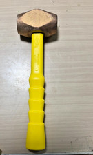 NUPLA 4 Lb Non marring Brass Head Hammer 10" handle USA