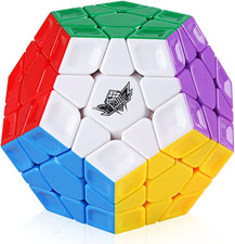 Cubo de velocidad sin pegatinas Cyclone Boys 3X3 Megaminx cubo de dodecaedro pentagonal PU