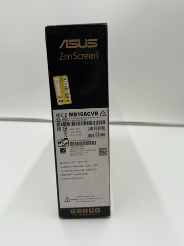ASUS Zen Screen MB16ACV 15.6 inch *OPEN BOX* - 第 7/15 張圖片
