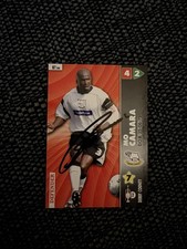 MO CAMARA - DERBY COUNTY FC FOOTBALL SIGNED PANINI CARD