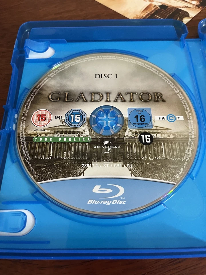 Gladiator (2000) 15th Anniversary Edition - Blu Ray, Russell Crowe - Image 2 of 4