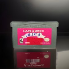 Nintendo Gameboy Advance Game & Watch Gallery 4 Cartridge Only Tested NES GBA