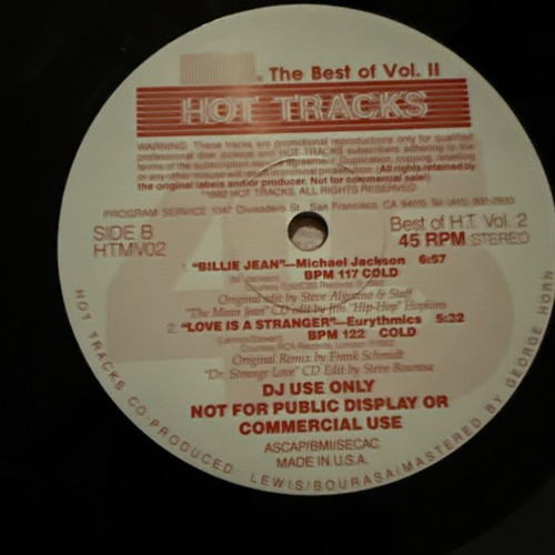 Best of Hot Tracks volume 2 vinyl RARE 2 LPs, Billy Jean, Flashdance, Madonna - Picture 11 of 19