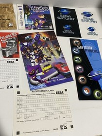 Sega Saturn Console Complete In Box CIB