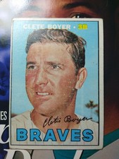 1967 Topps Clete Boyer #328