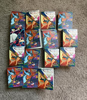 Pokemon mini binders lot of 15 NO booster pack inside. Empty mini binder!