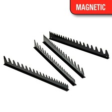 Ernst 6015m 40 Tool Space Saver Wrench Rail Kit Wmag - Black Wench Rack
