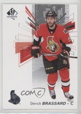 2016-17 SP Authentic Derick Brassard #18 1md