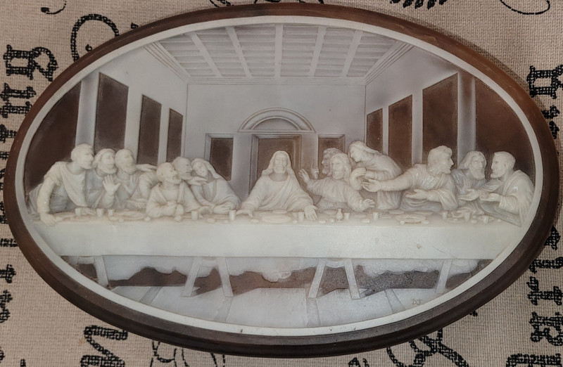 1974 "Last Supper Jewelery Box"