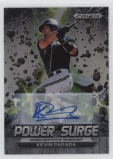 2022 Panini Prizm Draft Picks Power Surge Silver Kevin Parada #PS-KP Auto 0hk3