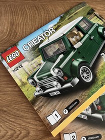LEGO CREATOR 10242 Mini Cooper Expert Instruction Manuals #1 and #2