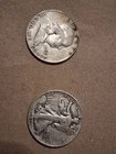 Silver Half Dollars Liberty and Franklin 1$ FV Junk 90%