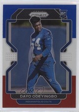 2021 Panini Prizm Rookie Red White & Blue Prizm Dayo Odeyingbo #387 07rd