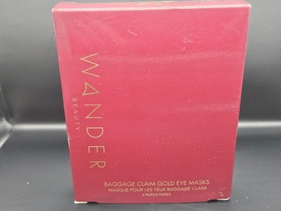 Wander Beauty Baggage Claim Eye Masks - Gold (6 pair)