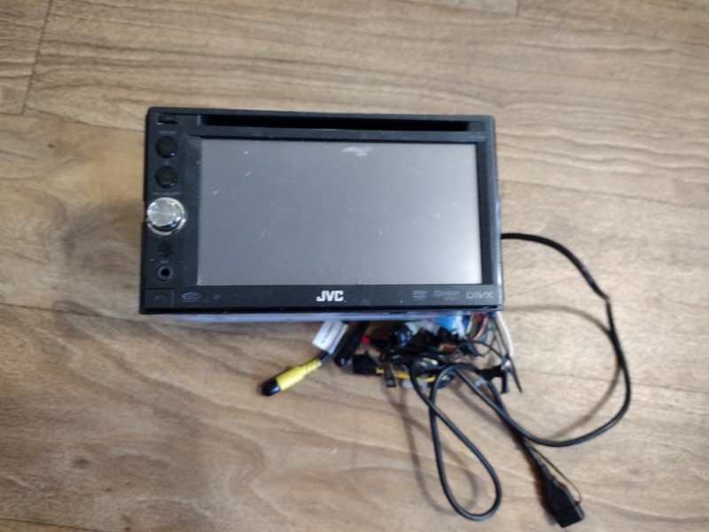 JVC KW-AV50 Car Stereo Monitor With DVD Receiver Untested As Is Check All Pics