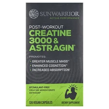Sunwarrior, Post-Workout Creatine 3000 and Astragin®, 120 Vega
